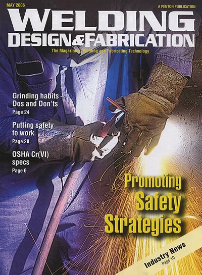 welding design and fabrication magazine